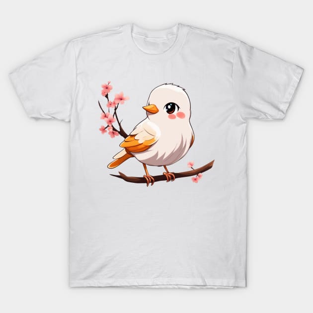 Cute bird T-Shirt by hossamahmed